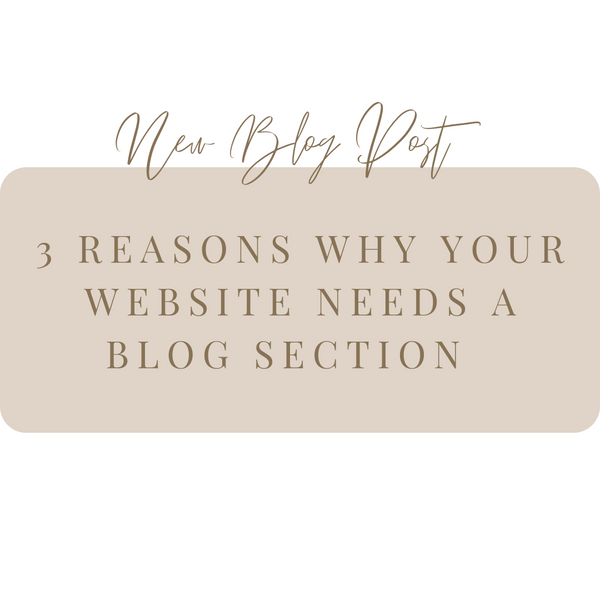 3 Reasons why your website needs a blog section