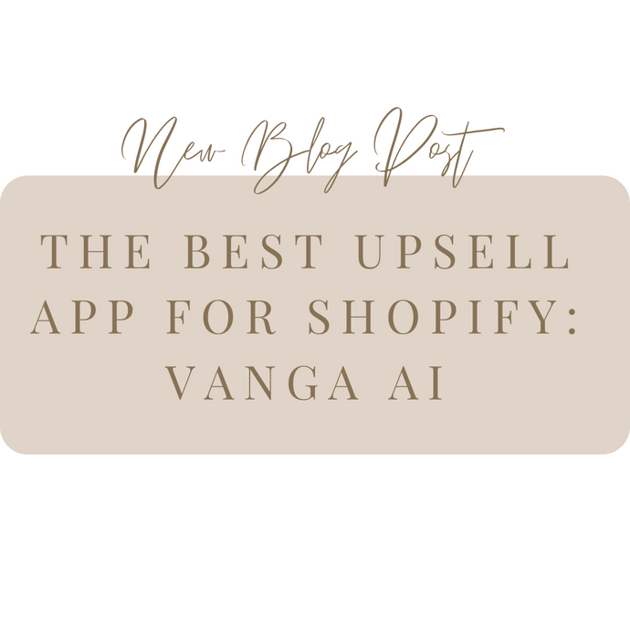 The best Shopify app to increase sales - Vanga AI