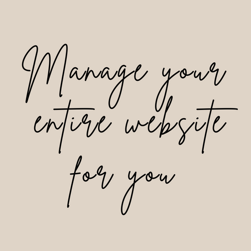 Manage Your Entire Website For You - Weisheipl and Company 